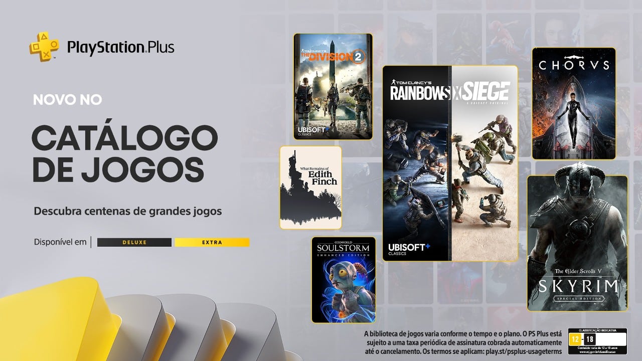 PS Plus Extra e Deluxe de novembro: jogos são revelados